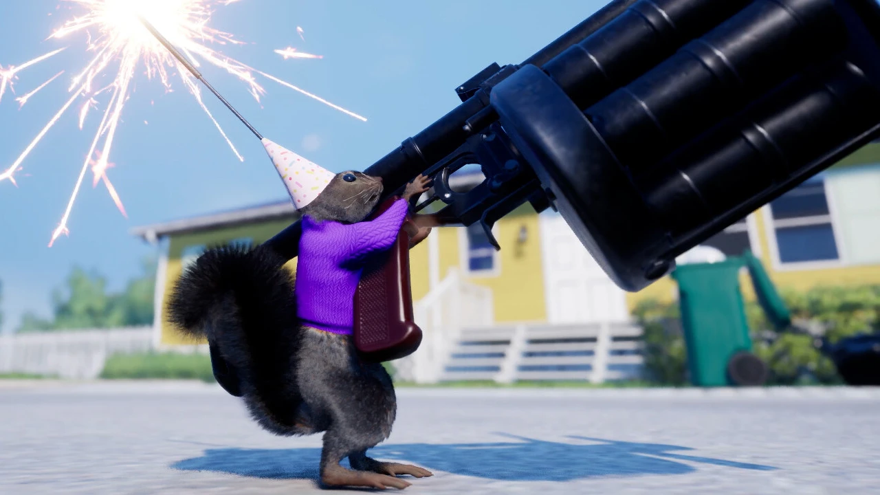 Squirrel With A Gun