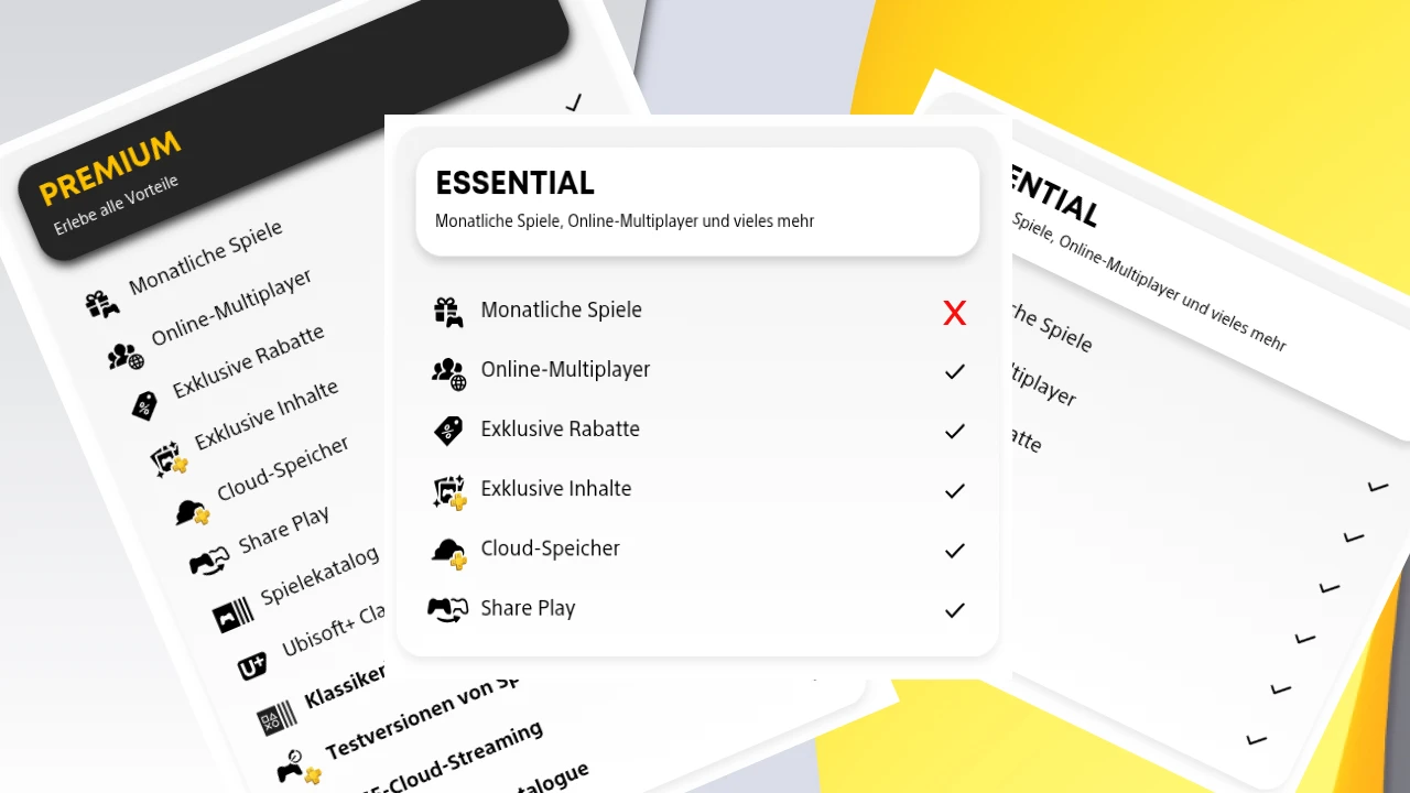 playstation plus tiers