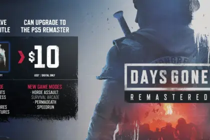 days gone remastered upgrade