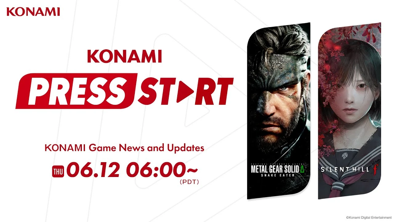 konami press start 2025