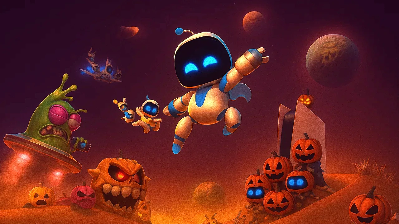 Astro Bot Halloween