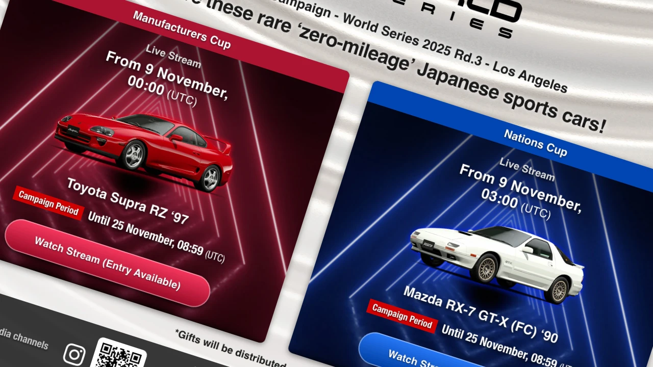 Gran Tursimo 7 World Series 2025 Gift