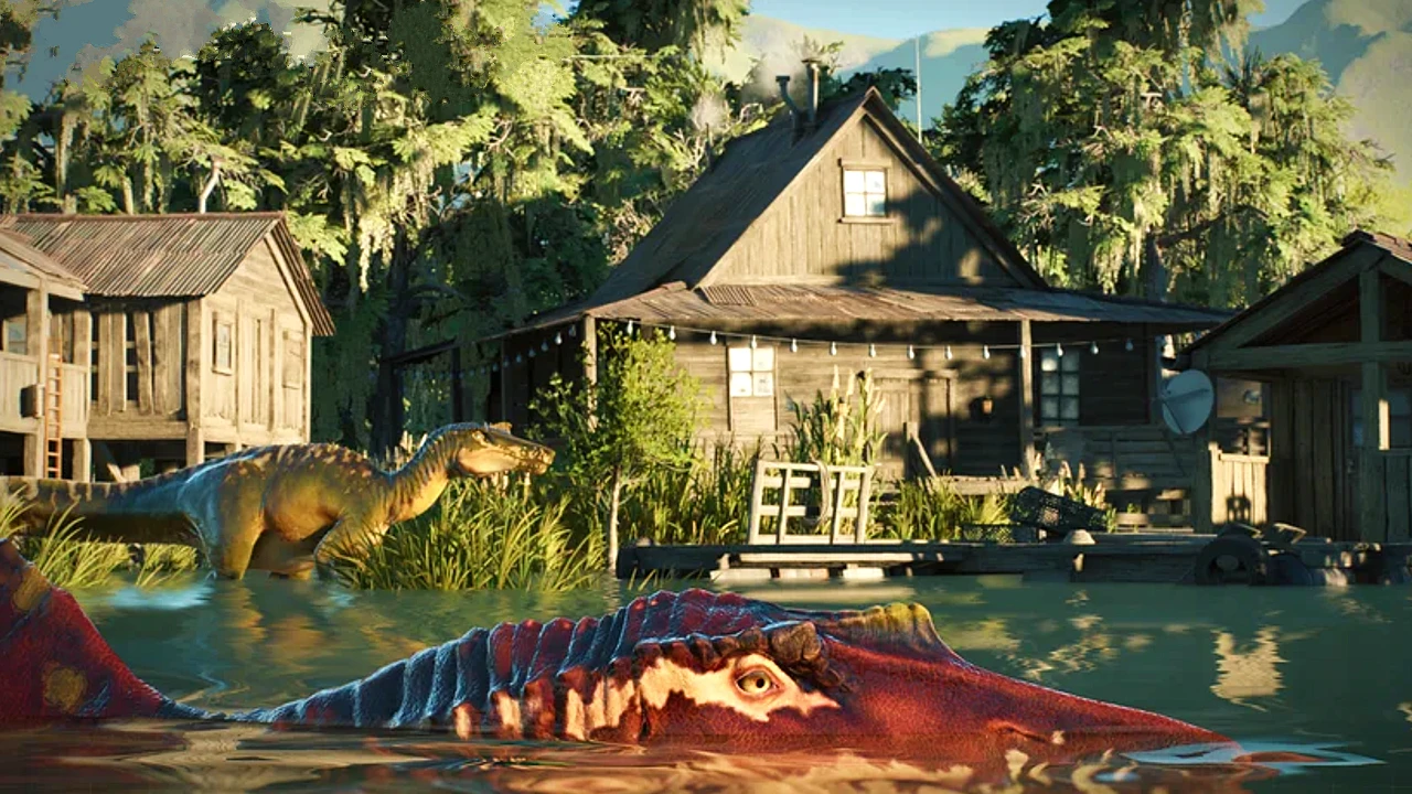 Jurassic World Evolition 3 Wetlands