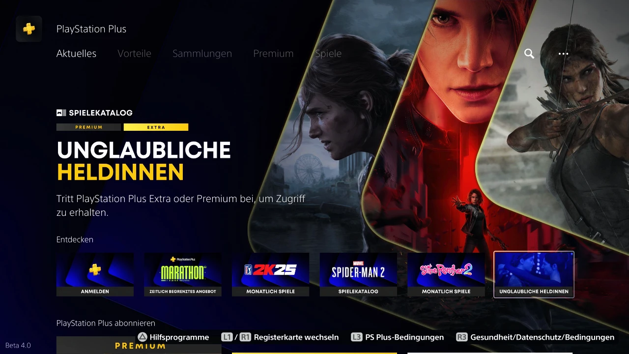 Playstation Plus New Design